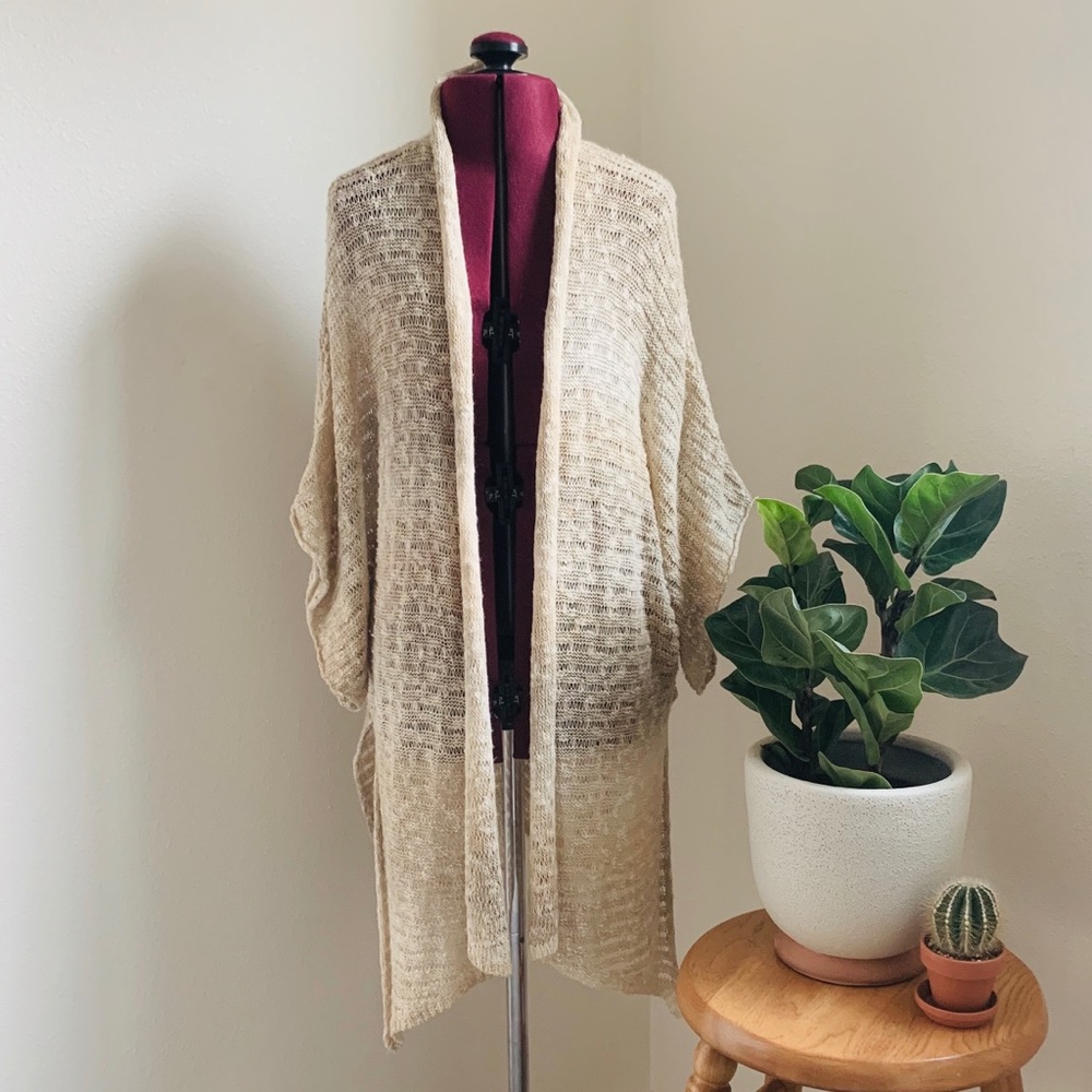 Urban Outfitters Ecote Open Knit Cardigan